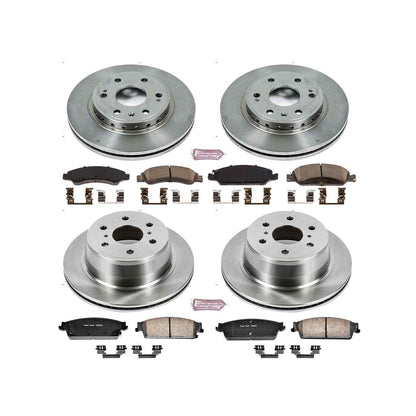 PowerStop Power Stop 08-14 Chevrolet Tahoe Front & Rear Autospecialty Brake Kit KOE5520