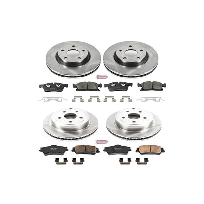 PowerStop Power Stop 08-09 Pontiac G8 Front & Rear Autospecialty Brake Kit KOE5527