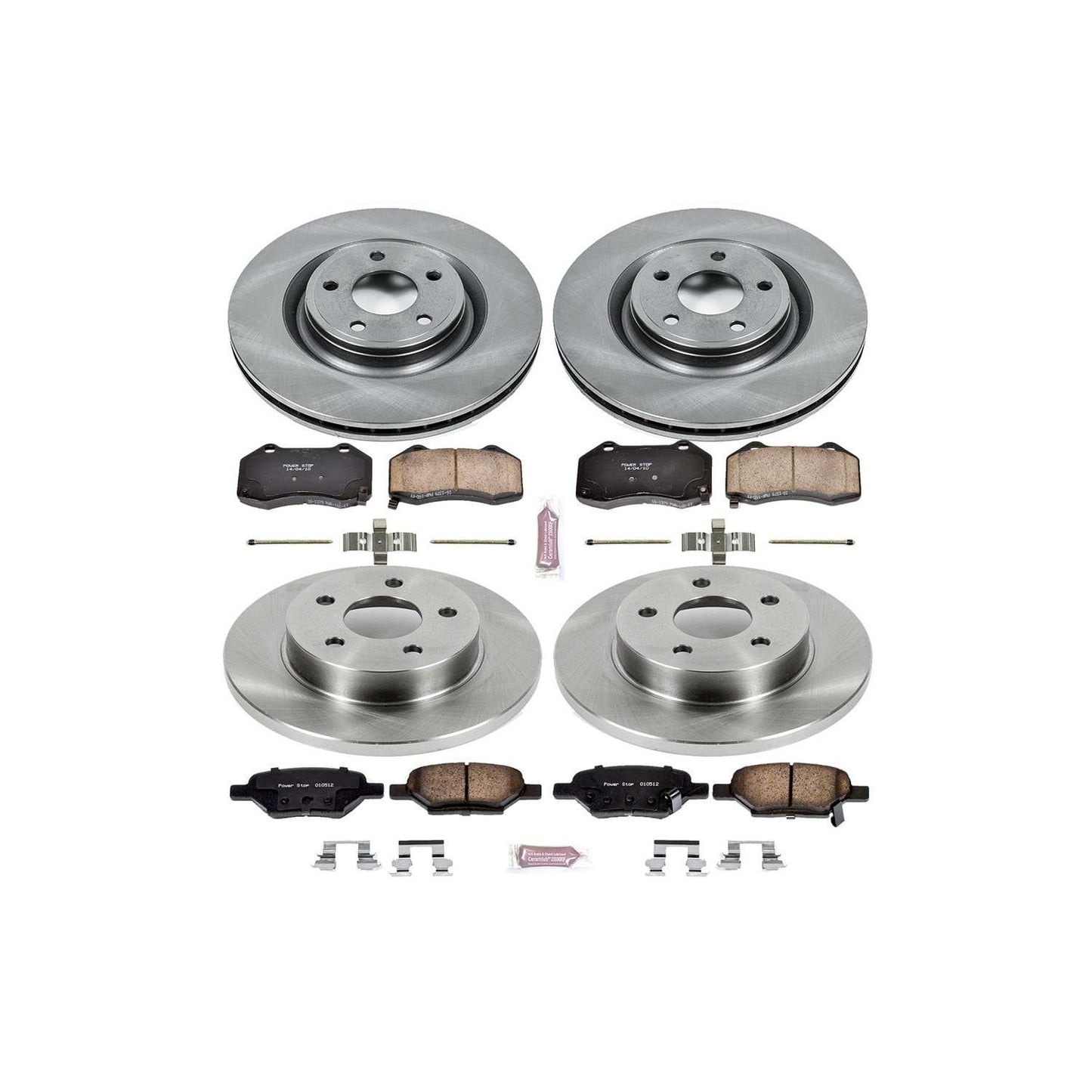 PowerStop Power Stop 09-10 Chevrolet HHR Front & Rear Autospecialty Brake Kit KOE5534