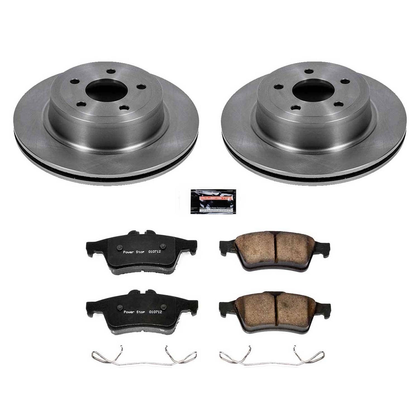 PowerStop Power Stop 08-10 Chevrolet Cobalt Rear Autospecialty Brake Kit KOE5535