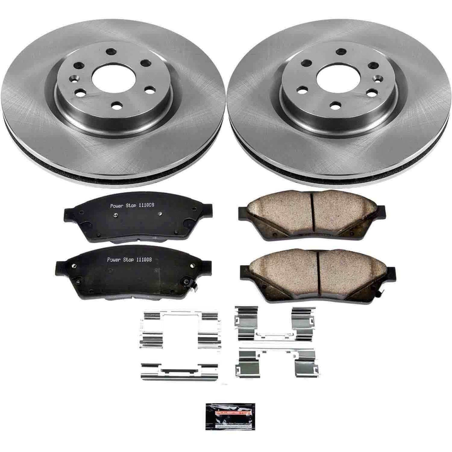 PowerStop Power Stop 10-16 Cadillac SRX Front Autospecialty Brake Kit KOE5545