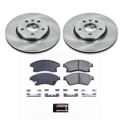 PowerStop Power Stop 11-15 Chevrolet Cruze Front Autospecialty Brake Kit KOE5550