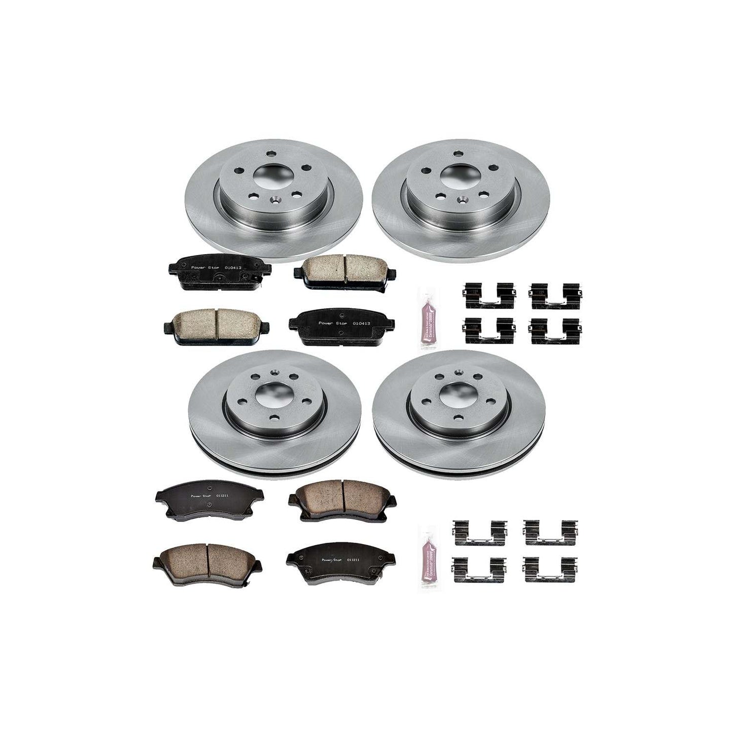 PowerStop Power Stop 11-15 Chevrolet Cruze Front & Rear Autospecialty Brake Kit KOE5551