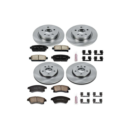 PowerStop Power Stop 11-15 Chevrolet Cruze Front & Rear Autospecialty Brake Kit KOE5551