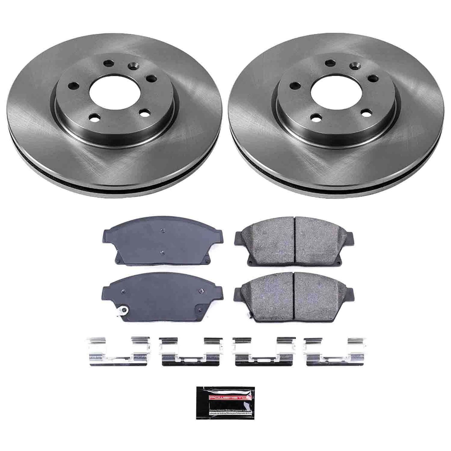 PowerStop Power Stop 12-17 Buick Verano Front Autospecialty Brake Kit KOE5554