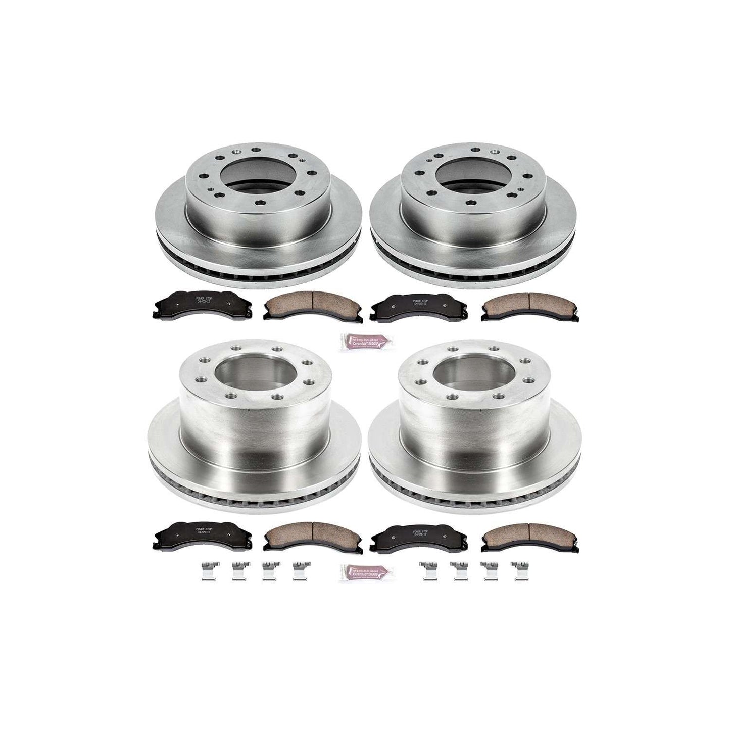 PowerStop Power Stop 2011 Chevrolet Silverado 3500 HD Front & Rear Autospecialty Brake Kit KOE5560