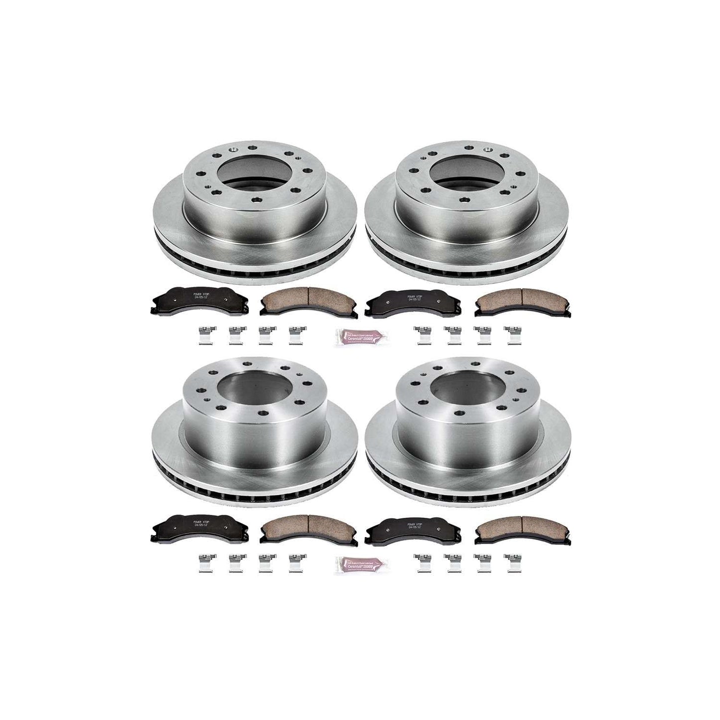PowerStop Power Stop 2011 Chevrolet Silverado 2500 HD Front & Rear Autospecialty Brake Kit KOE5561
