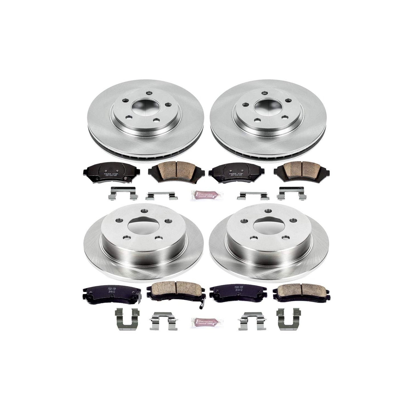 PowerStop Power Stop 2005 Chevrolet Impala Front & Rear Autospecialty Brake Kit KOE5564