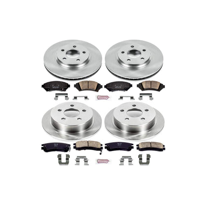 PowerStop Power Stop 2005 Chevrolet Impala Front & Rear Autospecialty Brake Kit KOE5564