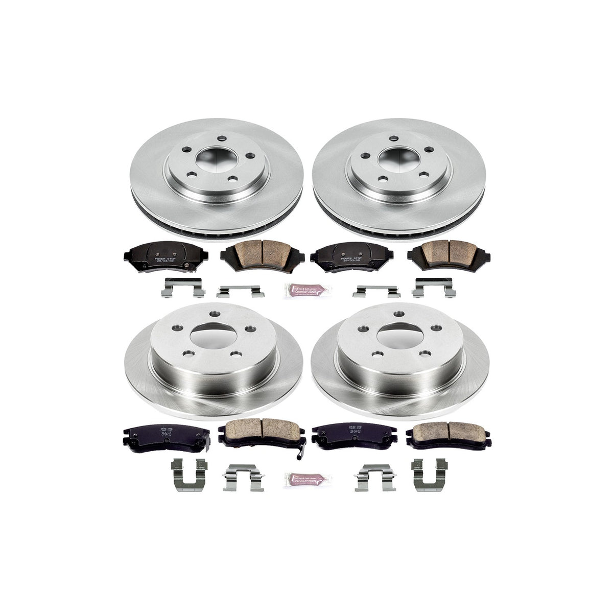 PowerStop Power Stop 2005 Chevrolet Impala Front & Rear Autospecialty Brake Kit KOE5564
