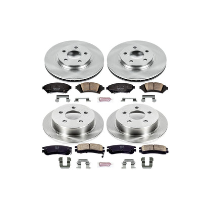 PowerStop Power Stop 2005 Chevrolet Impala Front & Rear Autospecialty Brake Kit KOE5564