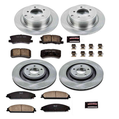 PowerStop Power Stop 13-14 Chrysler 200 Front & Rear Autospecialty Brake Kit KOE5566