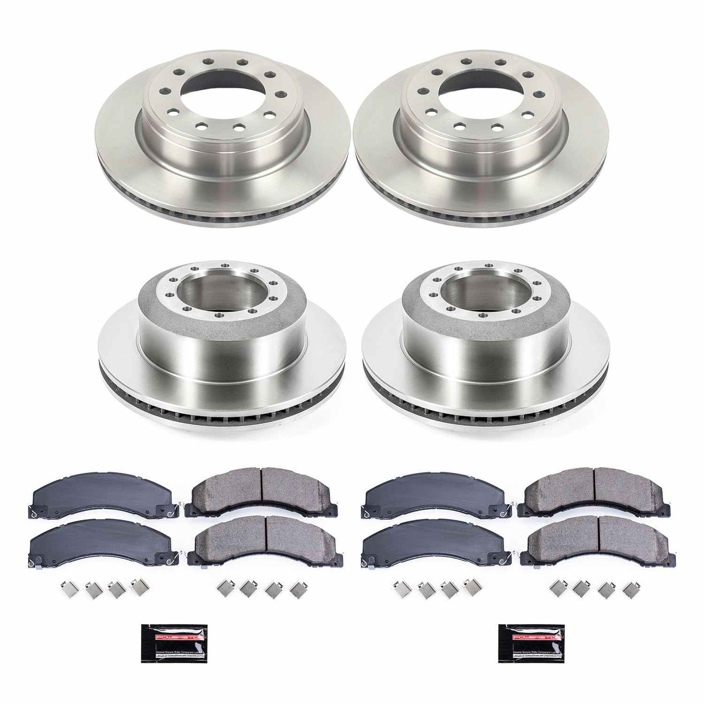 PowerStop Power Stop 11-12 Ram 4500 Front & Rear Autospecialty Brake Kit KOE5568