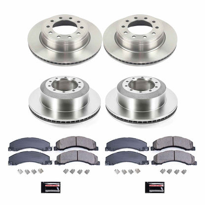 PowerStop Power Stop 11-12 Ram 4500 Front & Rear Autospecialty Brake Kit KOE5568