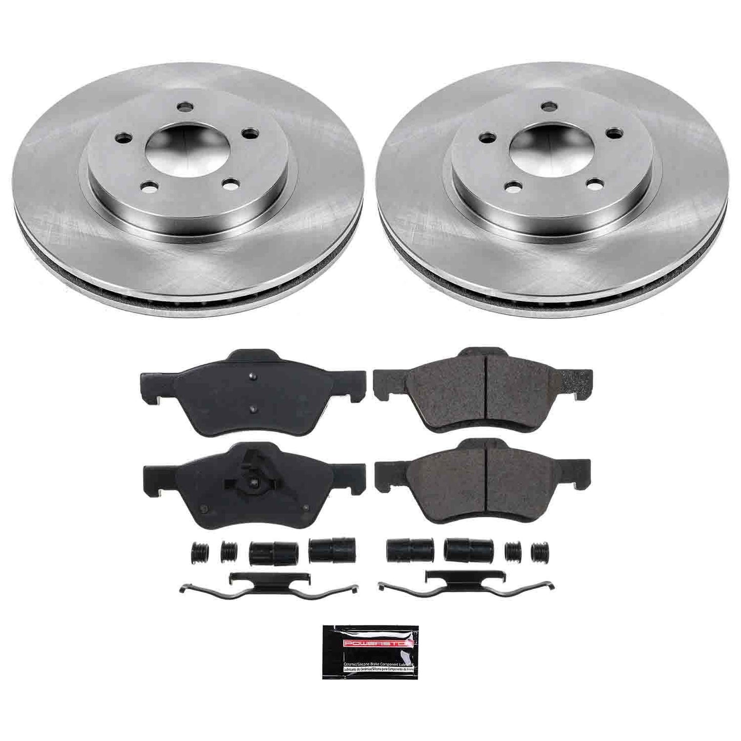 PowerStop Power Stop 10-12 Ford Escape Front Autospecialty Brake Kit KOE5571