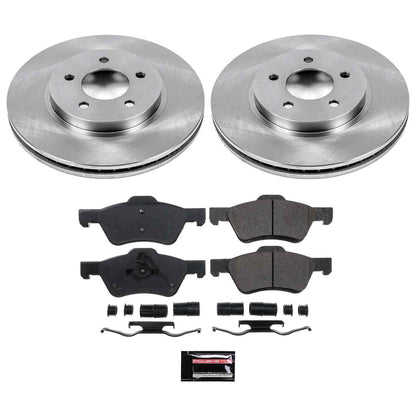 PowerStop Power Stop 10-12 Ford Escape Front Autospecialty Brake Kit KOE5571