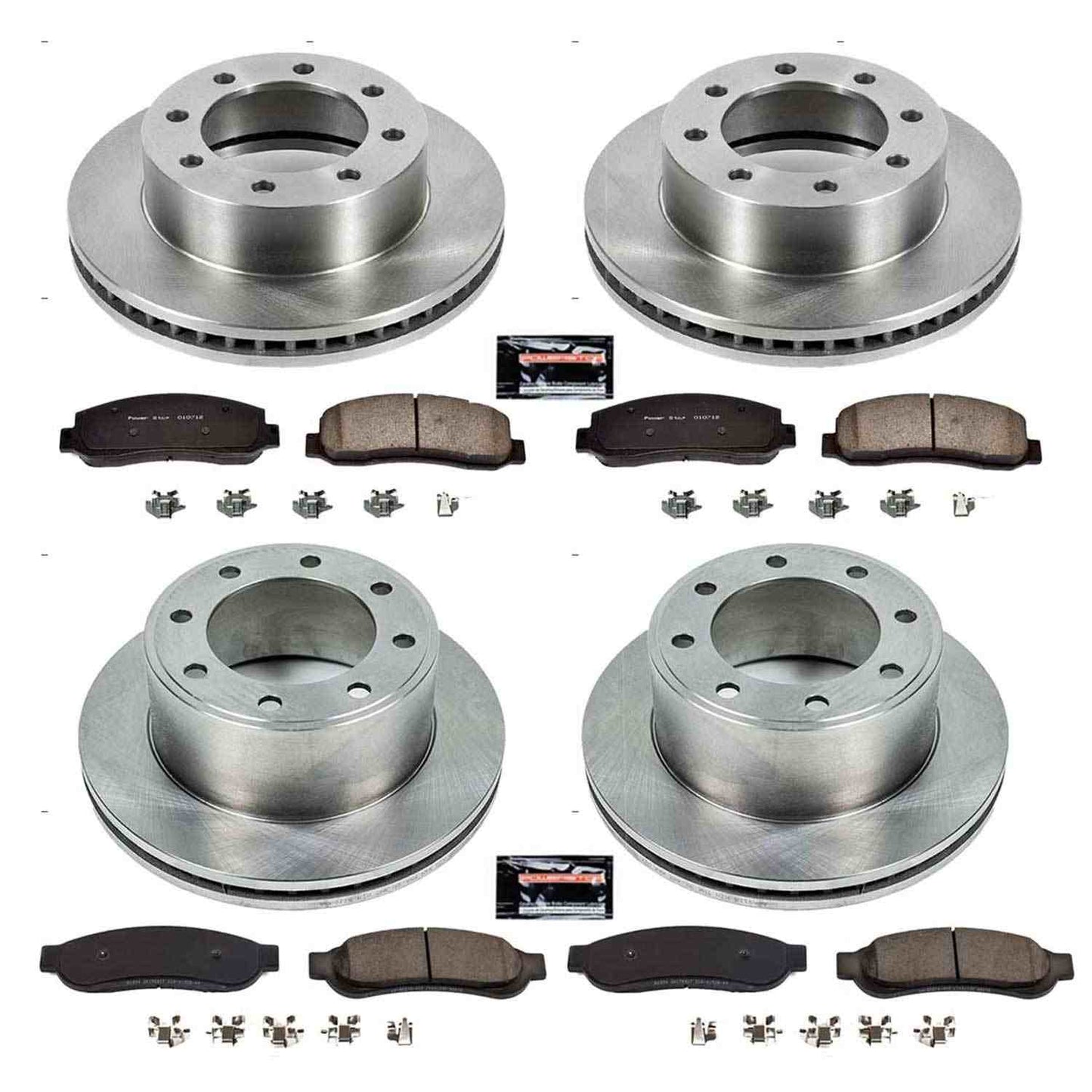 PowerStop Power Stop 2010 Ford F-350 Super Duty Front & Rear Autospecialty Brake Kit KOE5573