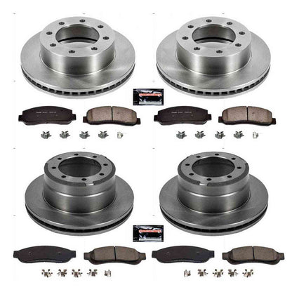 PowerStop Power Stop 10-11 Ford F-350 Super Duty Front & Rear Autospecialty Brake Kit KOE5574