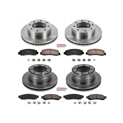 PowerStop Power Stop 2011 Ford F-350 Super Duty Front & Rear Autospecialty Brake Kit KOE5576