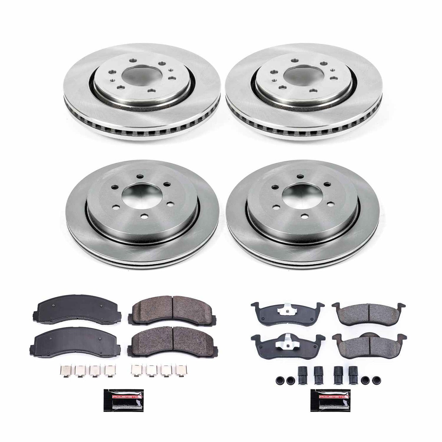 PowerStop Power Stop 10-17 Ford Expedition Front & Rear Autospecialty Brake Kit KOE5577