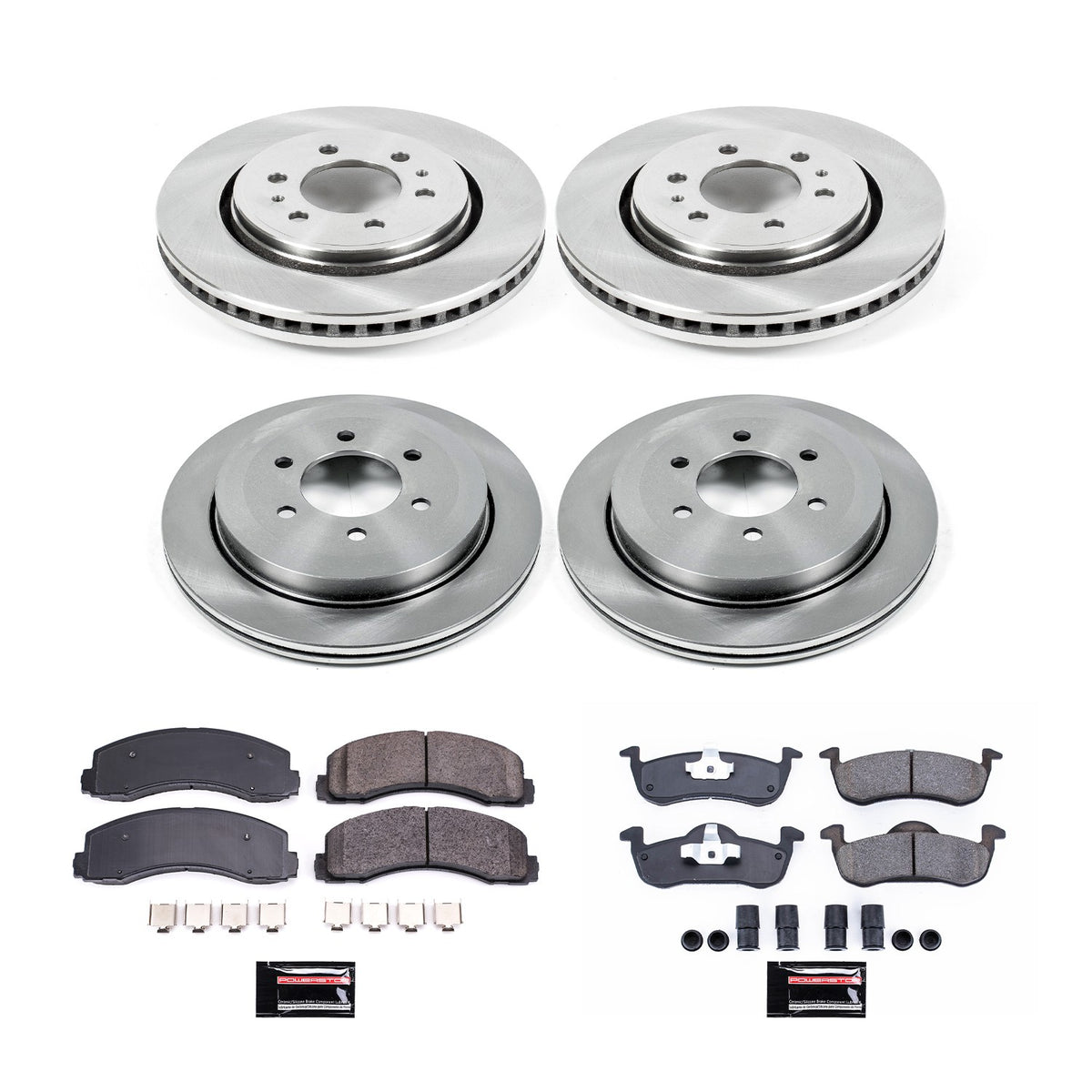 PowerStop Power Stop 10-17 Ford Expedition Front & Rear Autospecialty Brake Kit KOE5577