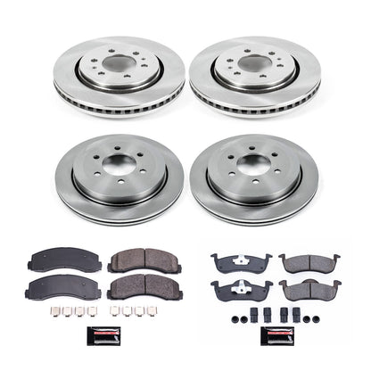 PowerStop Power Stop 10-17 Ford Expedition Front & Rear Autospecialty Brake Kit KOE5577