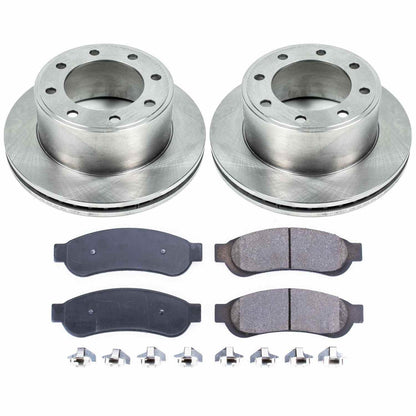 PowerStop Power Stop 10-12 Ford F-250 Super Duty Rear Autospecialty Brake Kit KOE5578