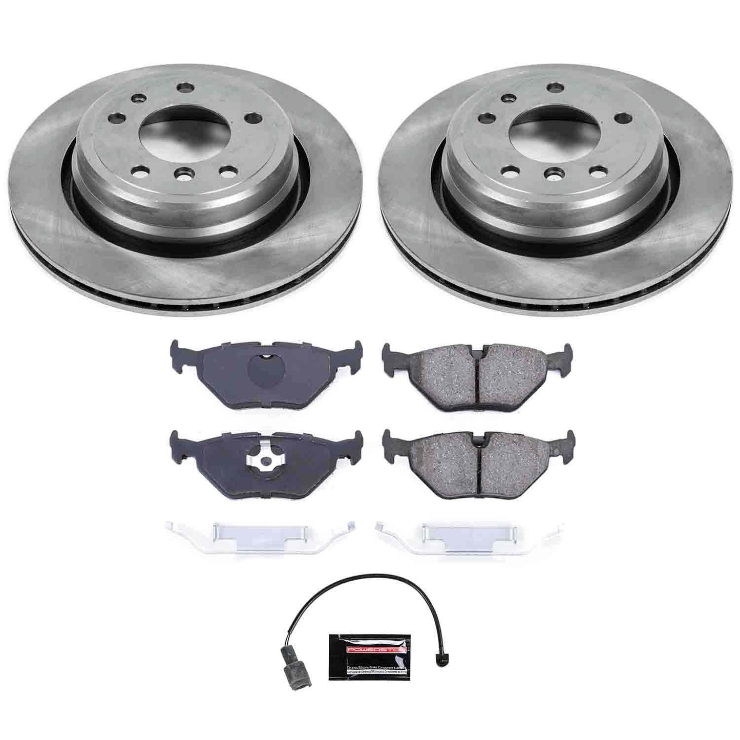 PowerStop Power Stop 94-95 BMW 540i Rear Autospecialty Brake Kit KOE557