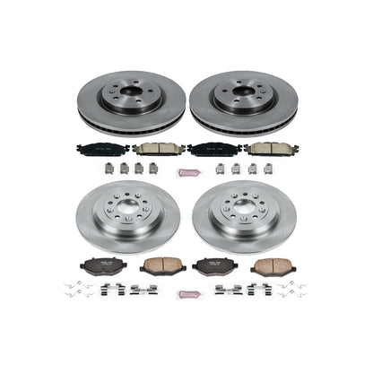 PowerStop Power Stop 11-19 Ford Explorer Front & Rear Autospecialty Brake Kit KOE5584