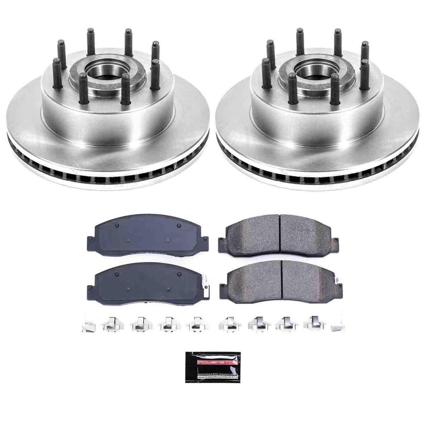 PowerStop Power Stop 09-11 Ford F-250 Super Duty Front Autospecialty Brake Kit KOE5588