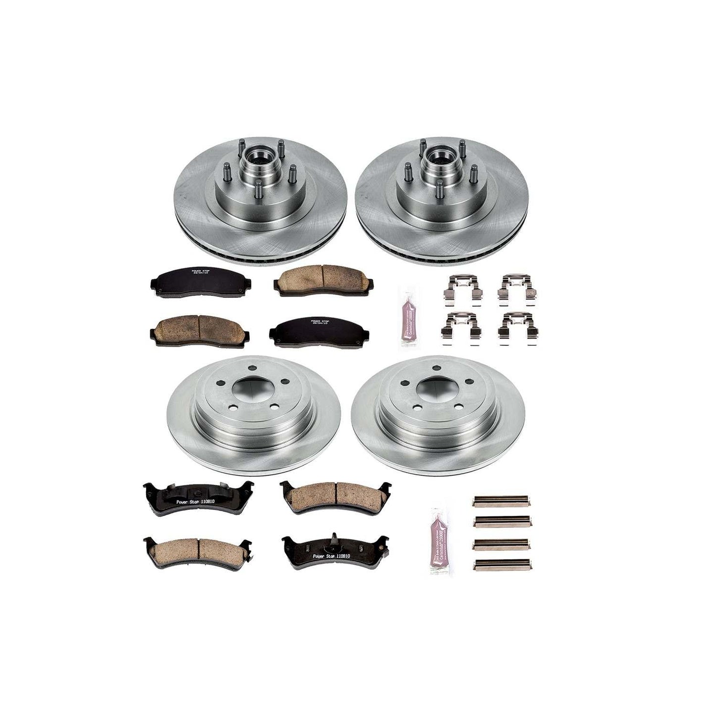 PowerStop Power Stop 2003 Ford Explorer Sport Front & Rear Autospecialty Brake Kit KOE5593