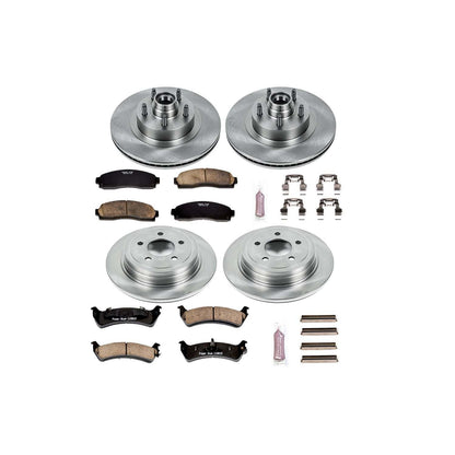 PowerStop Power Stop 2003 Ford Explorer Sport Front & Rear Autospecialty Brake Kit KOE5593