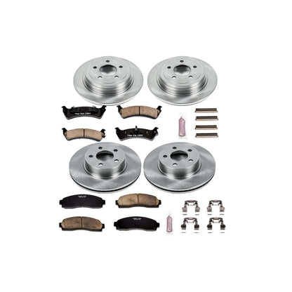 PowerStop Power Stop 2003 Ford Explorer Sport Front & Rear Autospecialty Brake Kit KOE5595