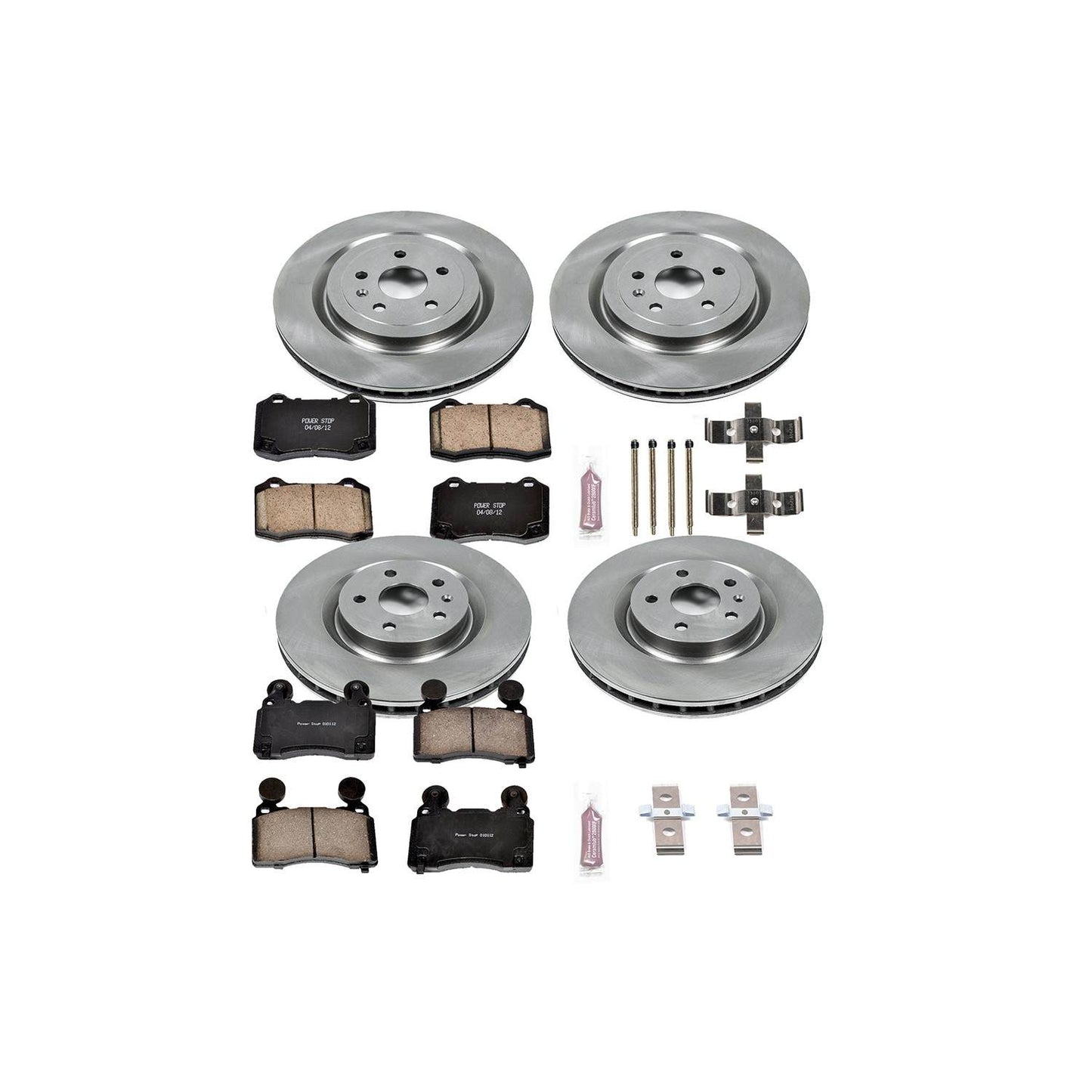 PowerStop Power Stop 10-15 Chevrolet Camaro Front & Rear Autospecialty Brake Kit KOE5603