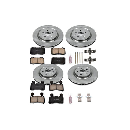 PowerStop Power Stop 10-15 Chevrolet Camaro Front & Rear Autospecialty Brake Kit KOE5603