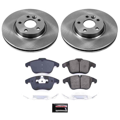 PowerStop Power Stop 11-14 Volvo S60 Front Autospecialty Brake Kit KOE5608