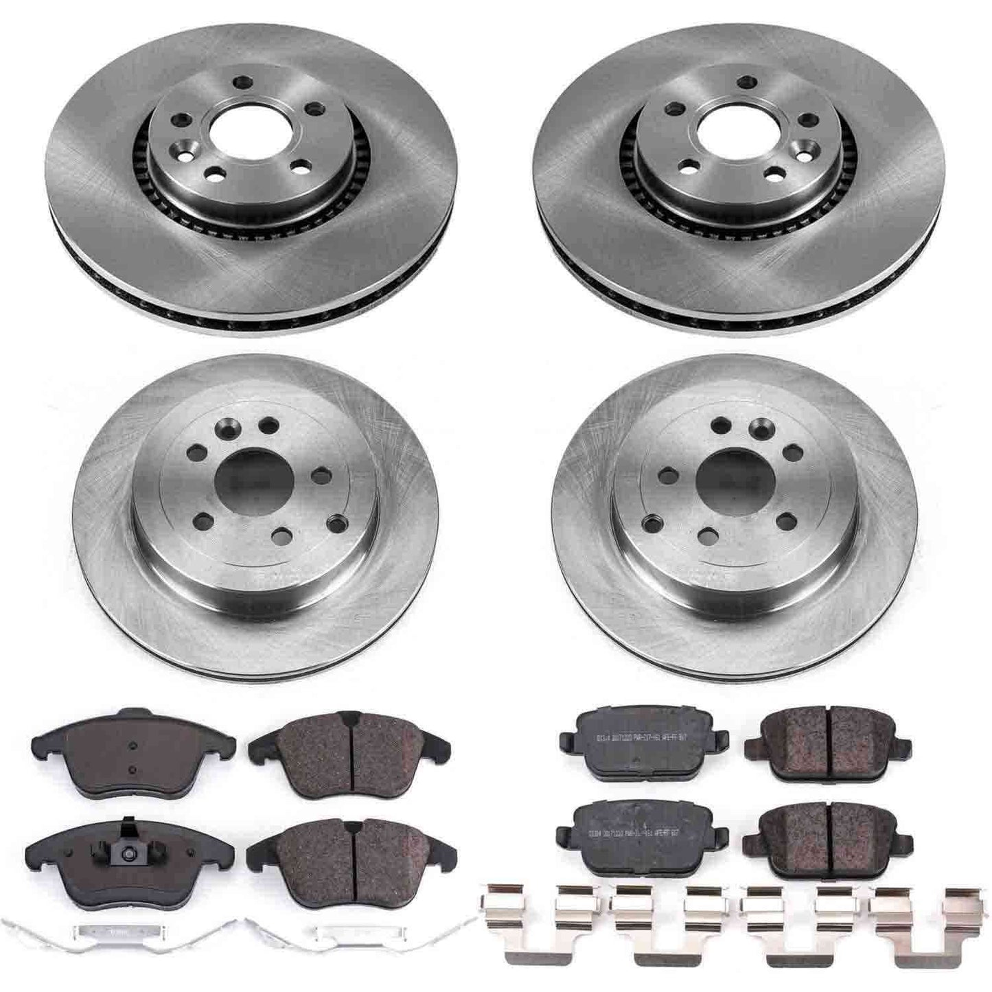 PowerStop Power Stop 08-12 Land Rover LR2 Front & Rear Autospecialty Brake Kit KOE5616