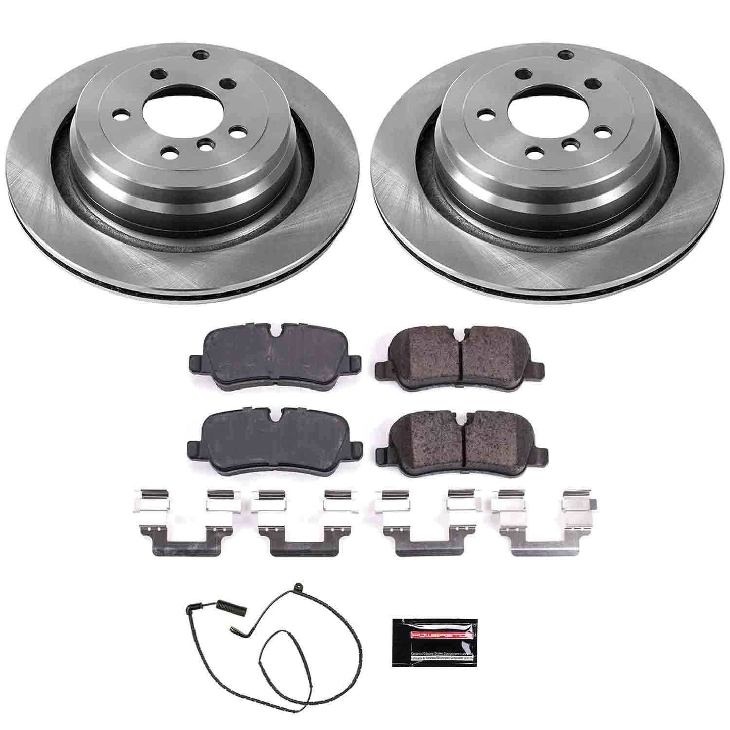 PowerStop Power Stop 06-12 Land Rover Range Rover Rear Autospecialty Brake Kit KOE5624