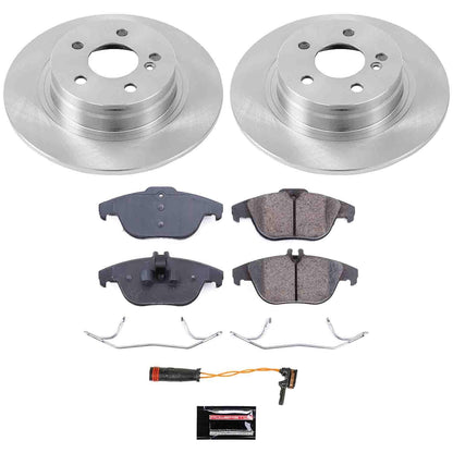 PowerStop Power Stop 12-15 Mercedes-Benz C250 Rear Autospecialty Brake Kit KOE5625