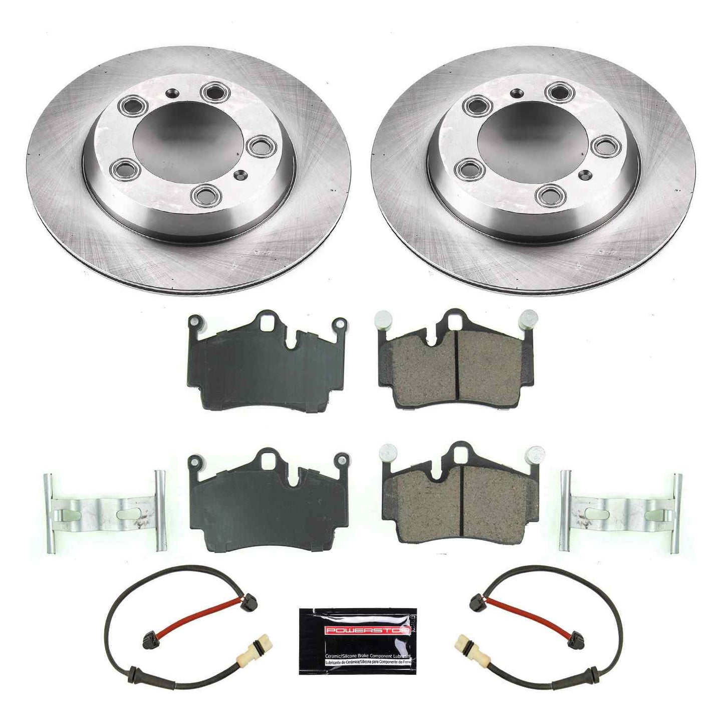 PowerStop Power Stop 05-12 Porsche Boxster Rear Autospecialty Brake Kit KOE5633