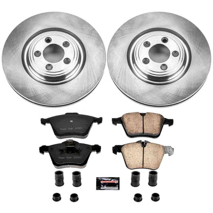 PowerStop Power Stop 07-08 Jaguar S-Type Front Autospecialty Brake Kit KOE5638