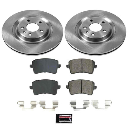 PowerStop Power Stop 13-17 Audi Q5 Rear Autospecialty Brake Kit KOE5678