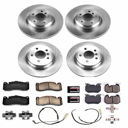 PowerStop Power Stop 08-10 BMW 135i Front & Rear Autospecialty Brake Kit KOE5686