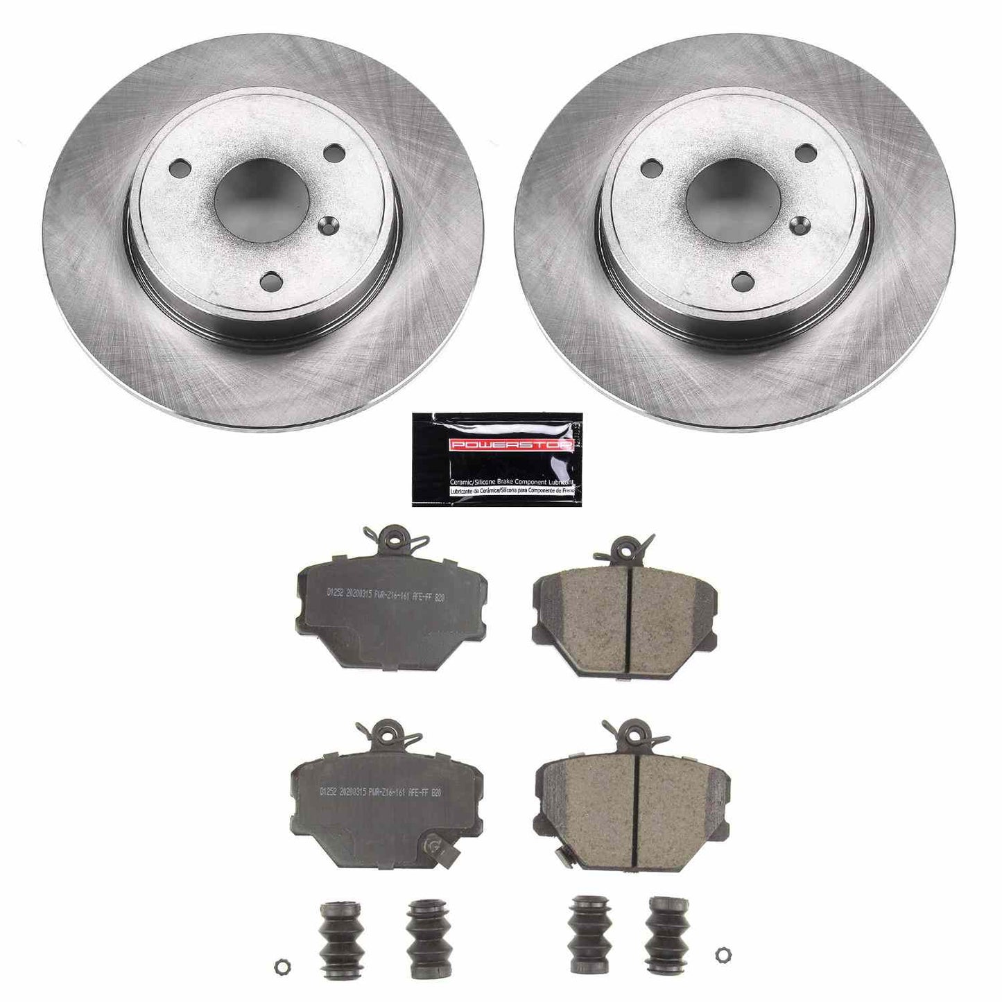 PowerStop Power Stop 08-16 Smart Fortwo Front Autospecialty Brake Kit KOE5695