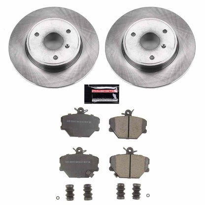 PowerStop Power Stop 08-16 Smart Fortwo Front Autospecialty Brake Kit KOE5695