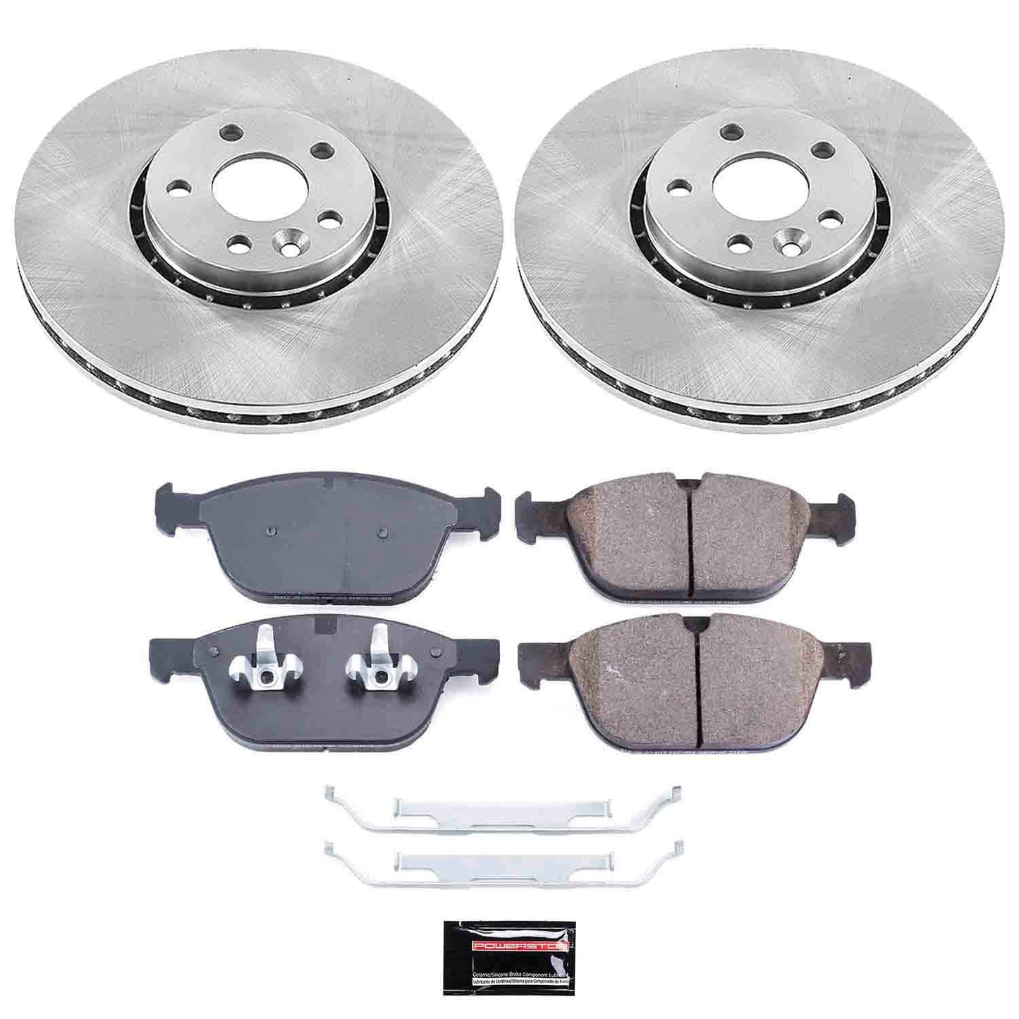 PowerStop Power Stop 10-15 Volvo XC60 Front Autospecialty Brake Kit KOE5702