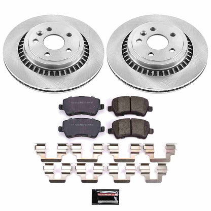 PowerStop Power Stop 10-17 Volvo XC60 Rear Autospecialty Brake Kit KOE5705