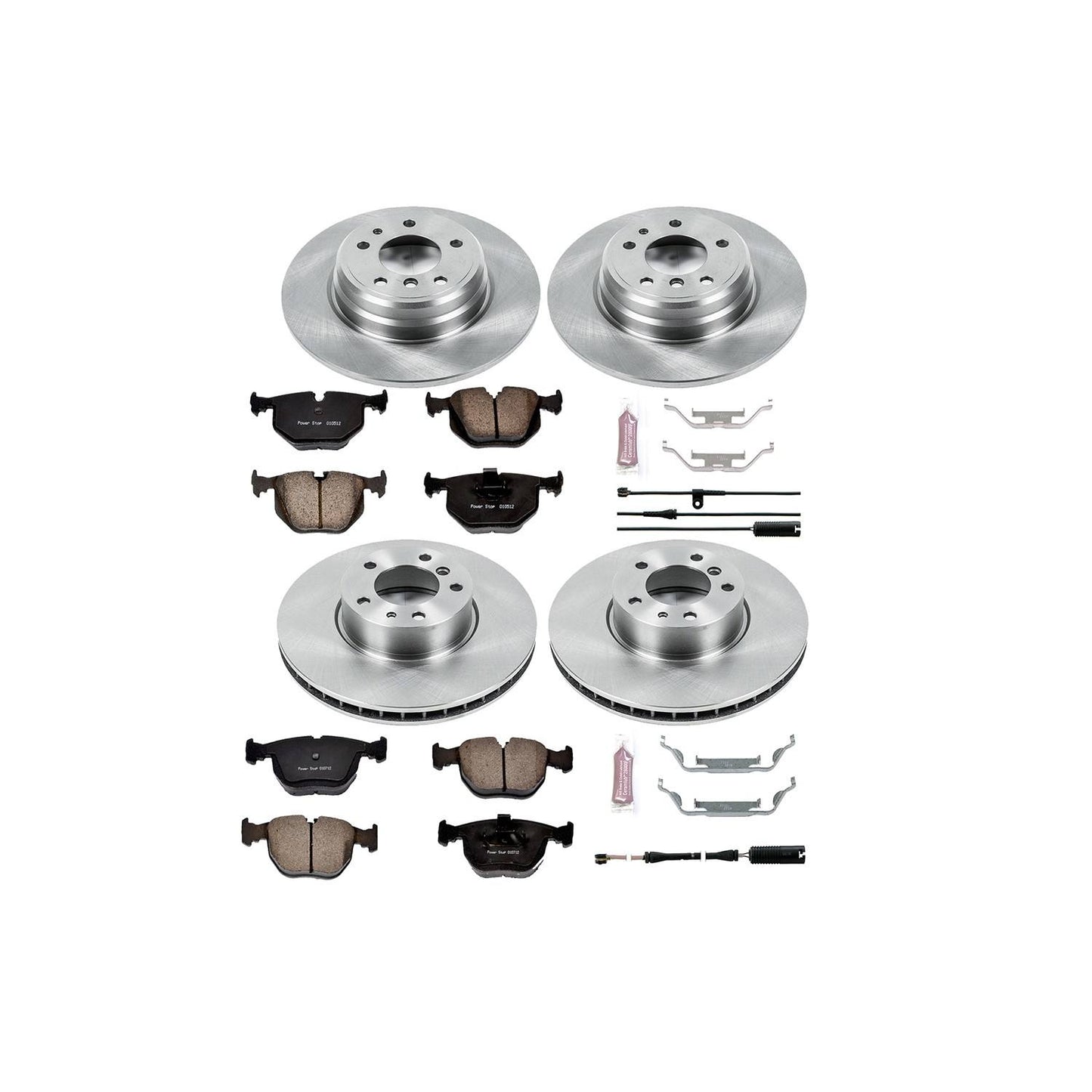 PowerStop Power Stop 1995 BMW 740i Front & Rear Autospecialty Brake Kit KOE5710