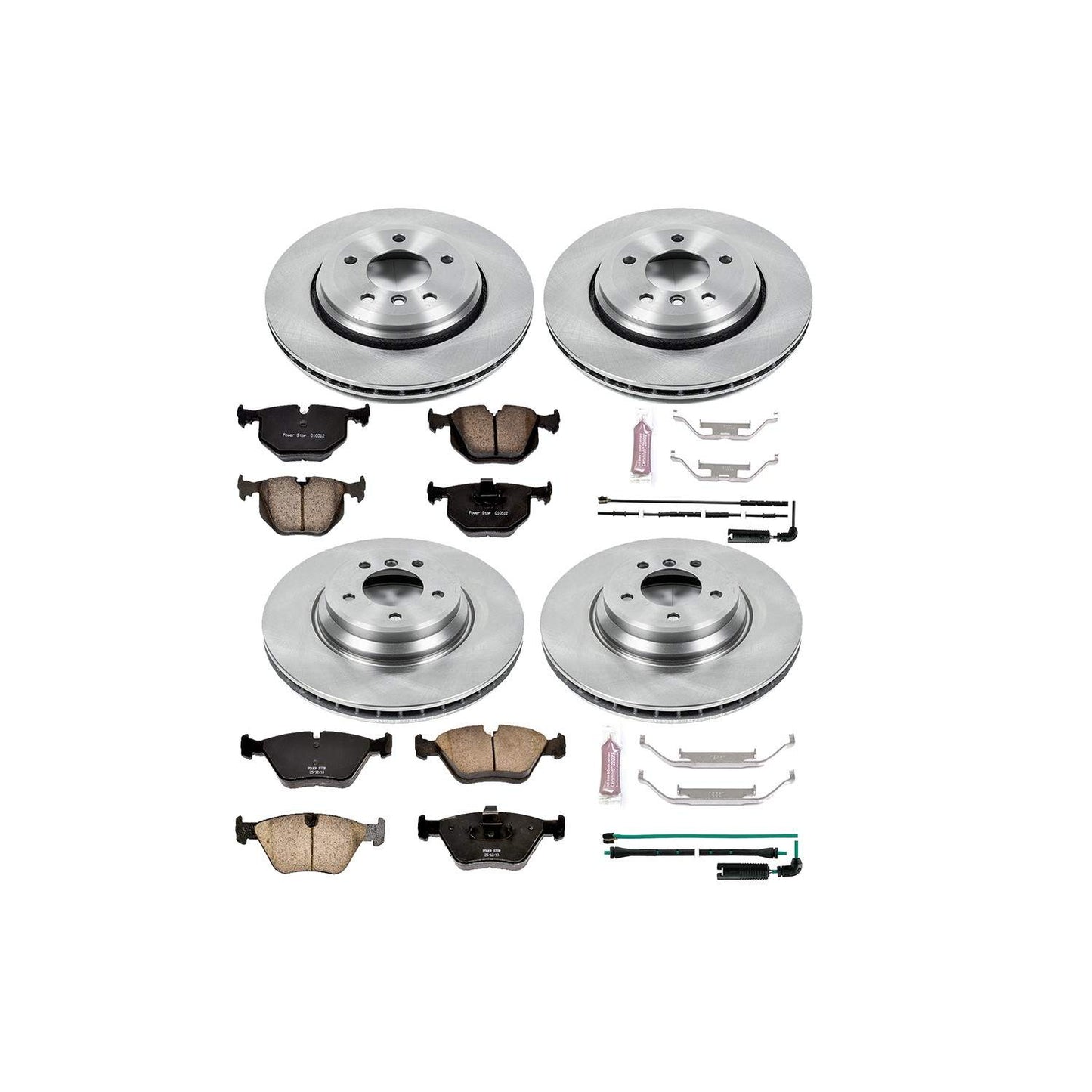 PowerStop Power Stop 01-06 BMW 330Ci Front & Rear Autospecialty Brake Kit KOE5728