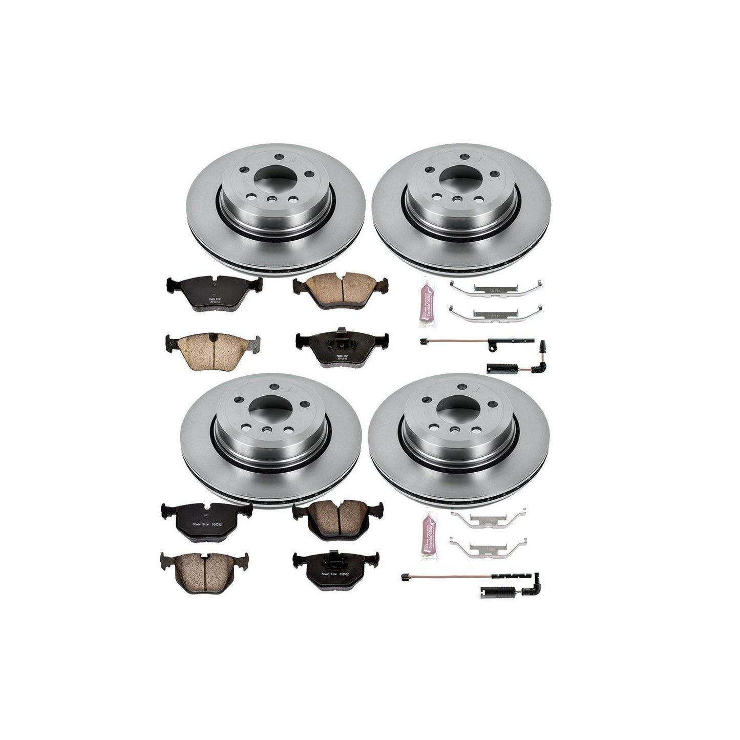 PowerStop Power Stop 04-10 BMW X3 Front & Rear Autospecialty Brake Kit KOE5737
